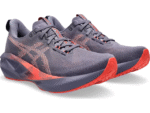 ASICS Novablast 5 GREYISH PURPLE / CORAL REEF - Imagen 6