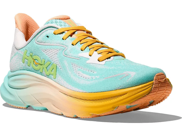 HOKA Clifton 10 BLUE SPARK / WHITE
