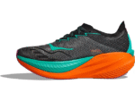 HOKA Mach X 2 BLACK / ELECTRIC AQUA - Imagen 2