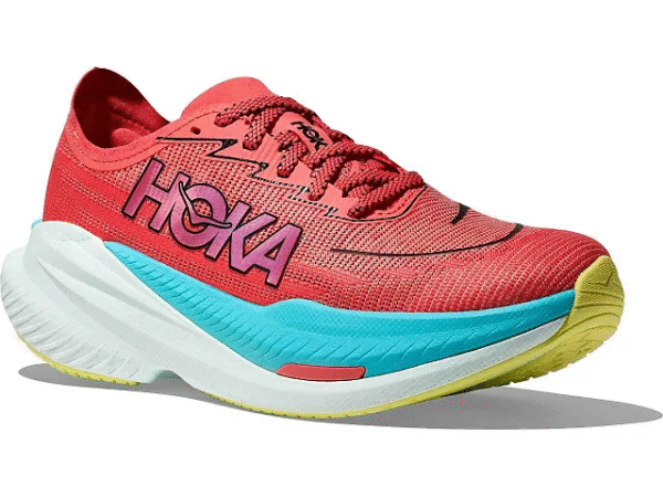 HOKA Mach X 2 GRAPEFRUIT / ELECTRIC CORAL