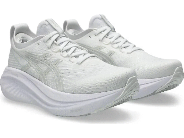 ASICS Gel-Nimbus 27 WHITE / GLACIER GREY