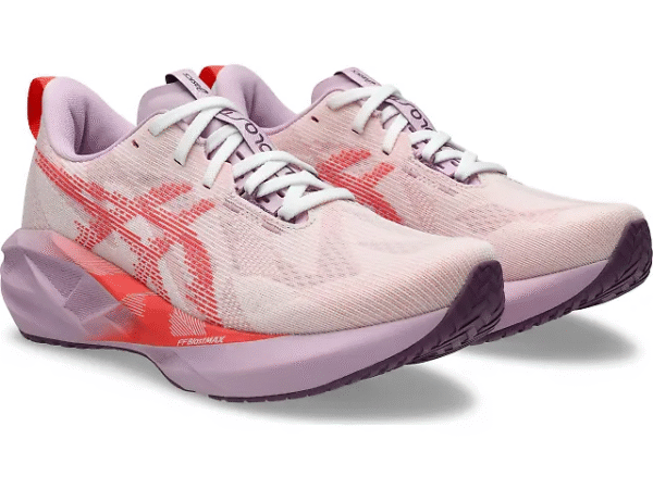 ASICS Novablast 5 WHITE / CORAL REEF