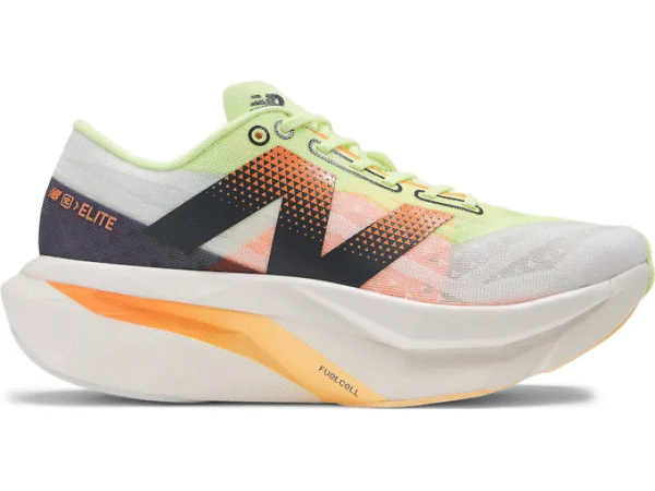 New Balance FuelCell SuperComp Elite v4 WHITE / BLEACHED LIME GLO