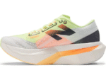New Balance FuelCell SuperComp Elite v4 WHITE / BLEACHED LIME GLO - Imagen 2