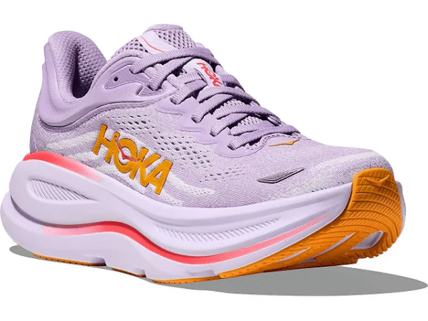 HOKA Bondi 9 FLOR DE ASTER / RESPLANDOR DE LUZ DE ESTRELLA