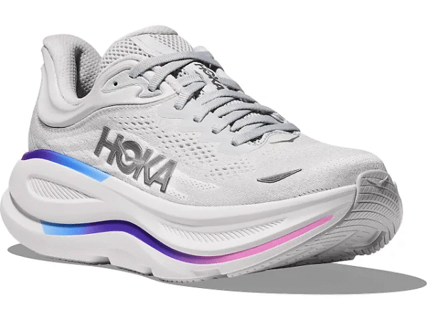 HOKA Bondi 9 GRIS CÓSMICO/BLANCO